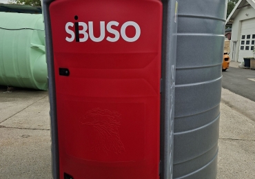 SIBUSO NVCL 2500 és 5000 literes kabinetes, duplafalú gázolajkút front/levezetett töltéssel