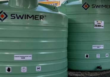 20 000 literes Nitrosol tartály – egy teljes szállítmány tárolására