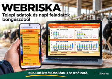 WEBRISKA – telepi adatok és napi feladatok böngészőből