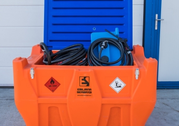 Carrytank 400+50 – gázolaj és AdBlue egyetlen kompakt tartályban